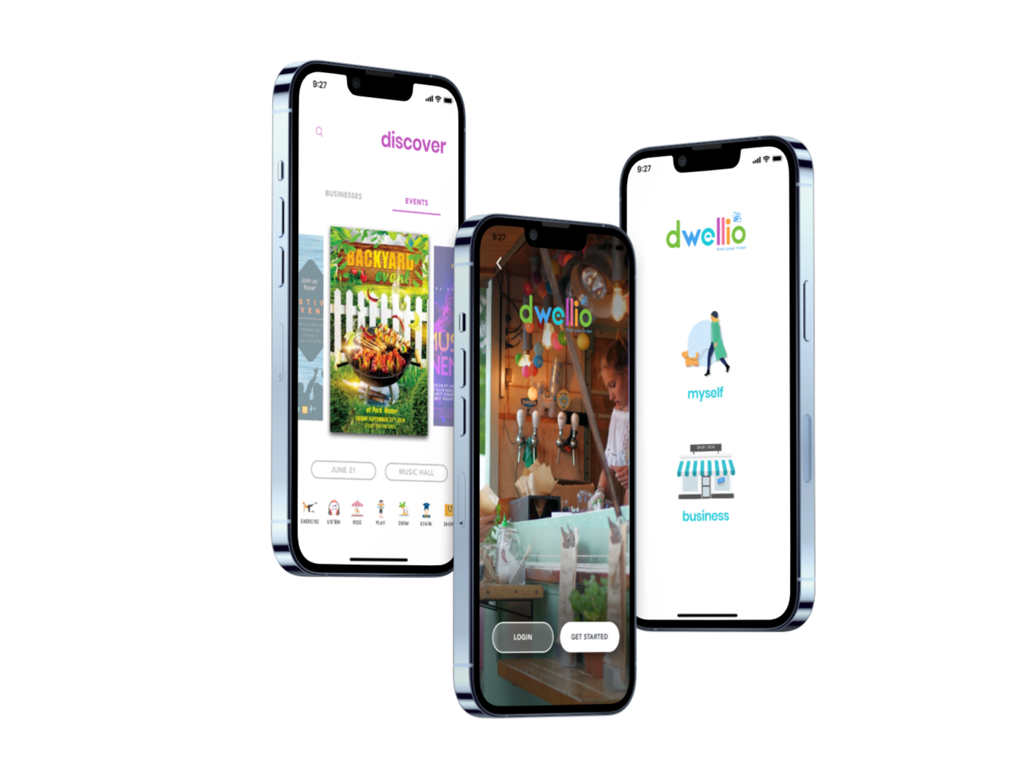 Dwellio mobile app