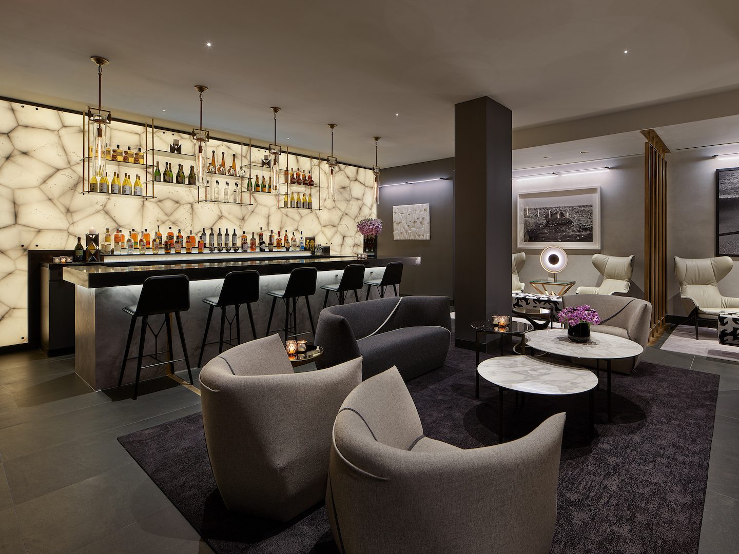Bar area