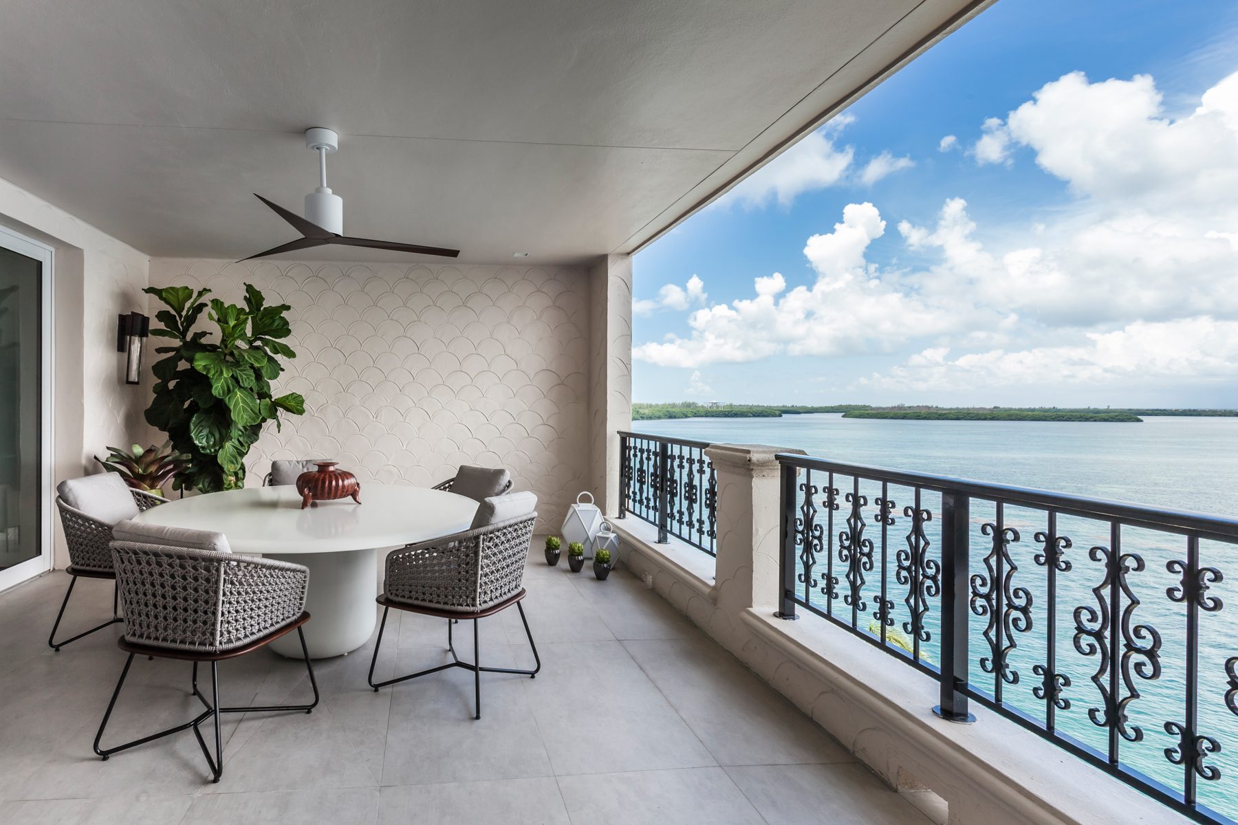 Terrace dining